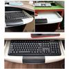 Heavy Duty Slide Rail Keyboard Storage Drawer Adjustable Retractable Keyboard Rack  Office