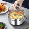 Sheng Bi De 22cm Thickened Stainless Steel Soup Pot