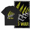 Coolmind X0006 Vintage Cotton Big Size Anti-war Print Exclusive Graphic Men T Shirt Loose Men Tshirt Casual T-shirt for Men Tees