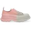 (WMNS) Alexander McQueen Tread Low Top 'Two Tone Pink' Women's 685706W4MVS1807