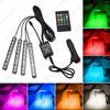 Vibrant Led Car Interior Atmosphere Lights Sound-activated Footwell Decoration