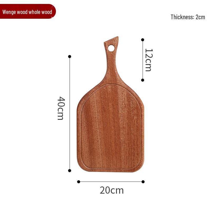 

Shanchongshan Ebony Wood Long Handle Serving Plate