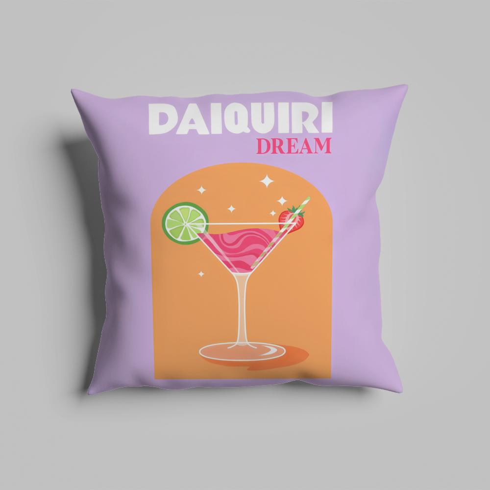 Pillow Case luxurious home office, sofa decorative Multi sized car seat cushions, pillowcases Daiquiri Cocktail ART