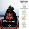 Custom Name Black Crest Flamengo Blanket Lightweight Ideal Bedding Blanket Perfect for Travel, Camping, Living Rooms, Sofas, Christmas gift