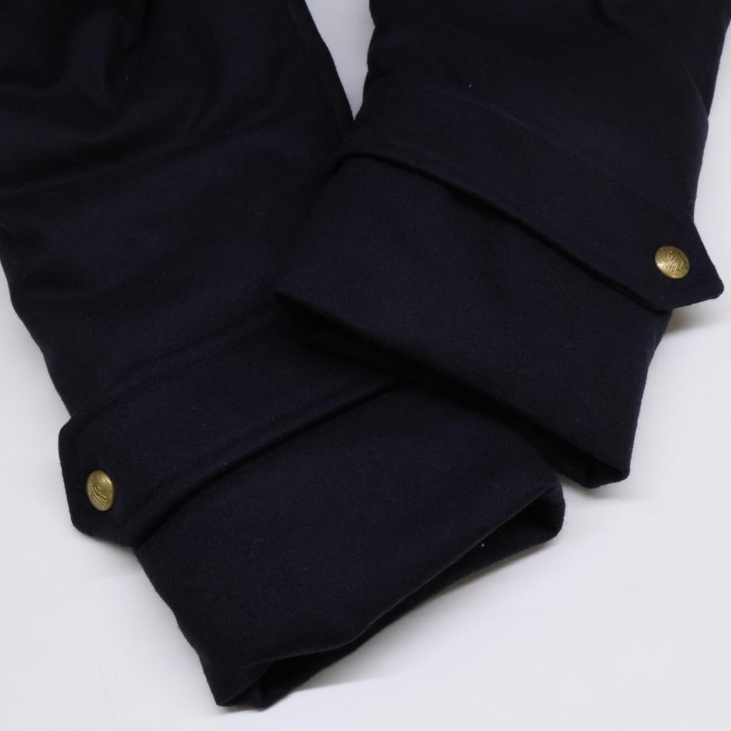 MONCLER GAMME BLEU GIUBBOTTO 100% cashmere down jacket coat 1 NavyUsed