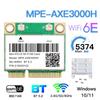 Mini PCI-E WiFi 6E Card MPE-AXE3000H - Tri-Band 802.11AX, BT5.2 Wireless Adapter for PC