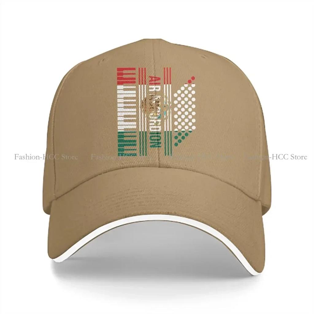 Washed Unisexs Baseball Cap Air Accordion Trucker Snapback Caps Dad Hat Mexican Flag