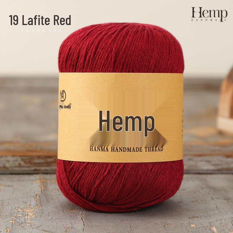 Tencel Wool Linen Hemp Lace Yarn: Silk Cotton for Handmade Summer Knitting & Crochet Projects - Perfect for Scarves & Sweaters.