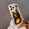 Graffiti Art Welle Rand TPU Handyhülle für iPhone 17 16 15 14 13 12 11 Air Pro Max Plus Bunte Hülle