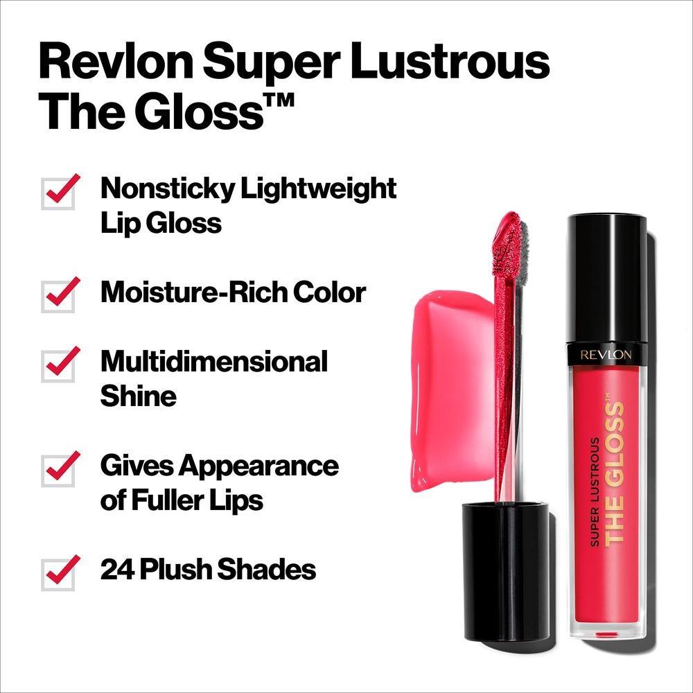 Revlon Super Lustrous The Gloss 240 Fatal Apple, 3 Pieces