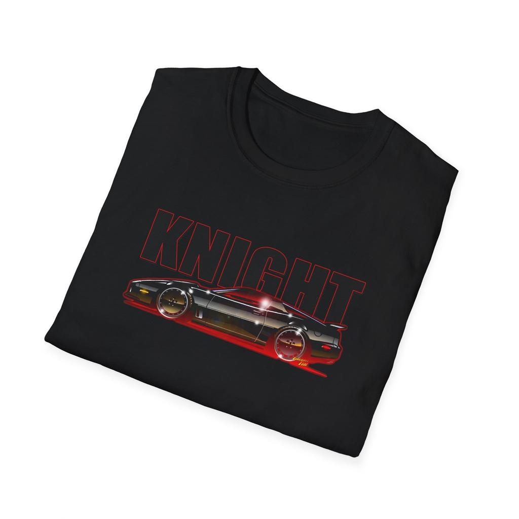 KNIGHT RIDER Pontiac Firebird Voiture TV T-shirt Softstyle Plusieurs Couleurs