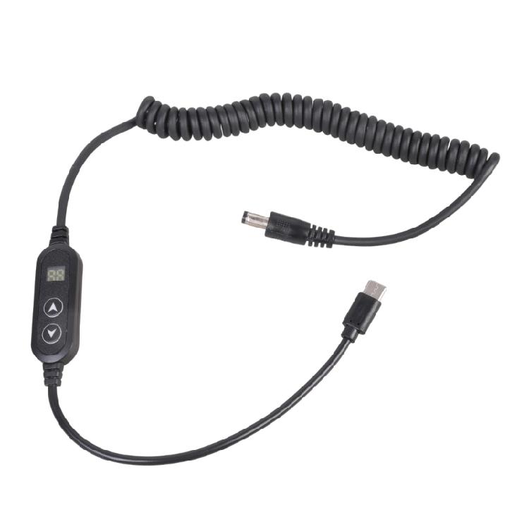 Adjustable Electric Power Cable from USB C PD to 5.5x2.1mm Multiple Purpose Power Solution for Home Office Vehicle Scenario 1