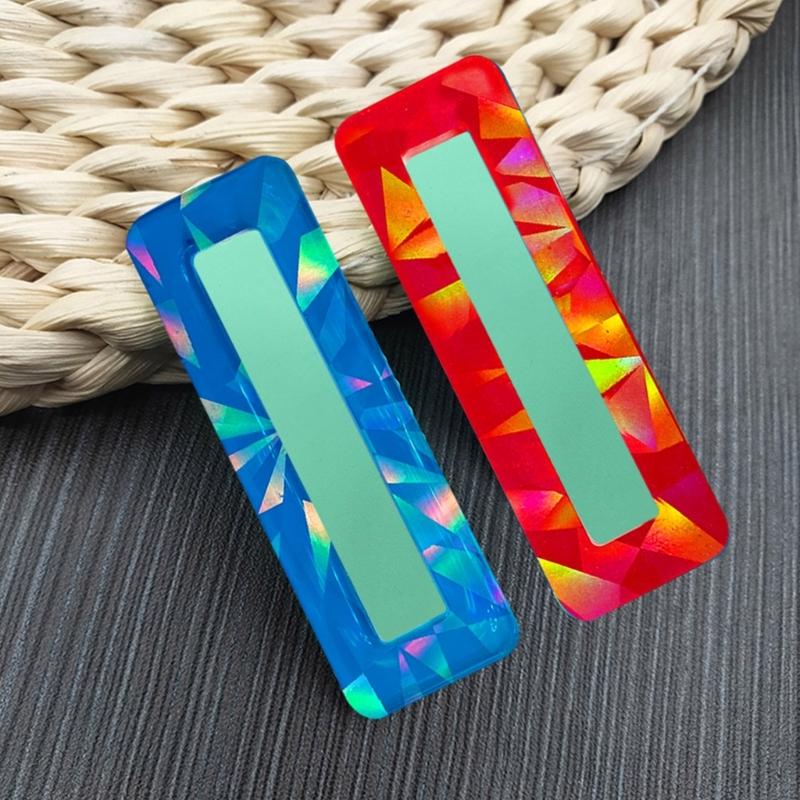 Forme din rășină pentru baretă, matrițe de turnare pentru ace de păr, matriță holografică pentru cleme de păr, matrițe din silicon în formă de bandă lungă pentru marcaj