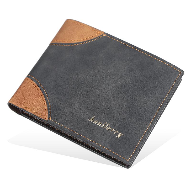 Baellerry Men Fashion Card Holder Wallet Classic Wallets Vintage Business Design Purse GZW