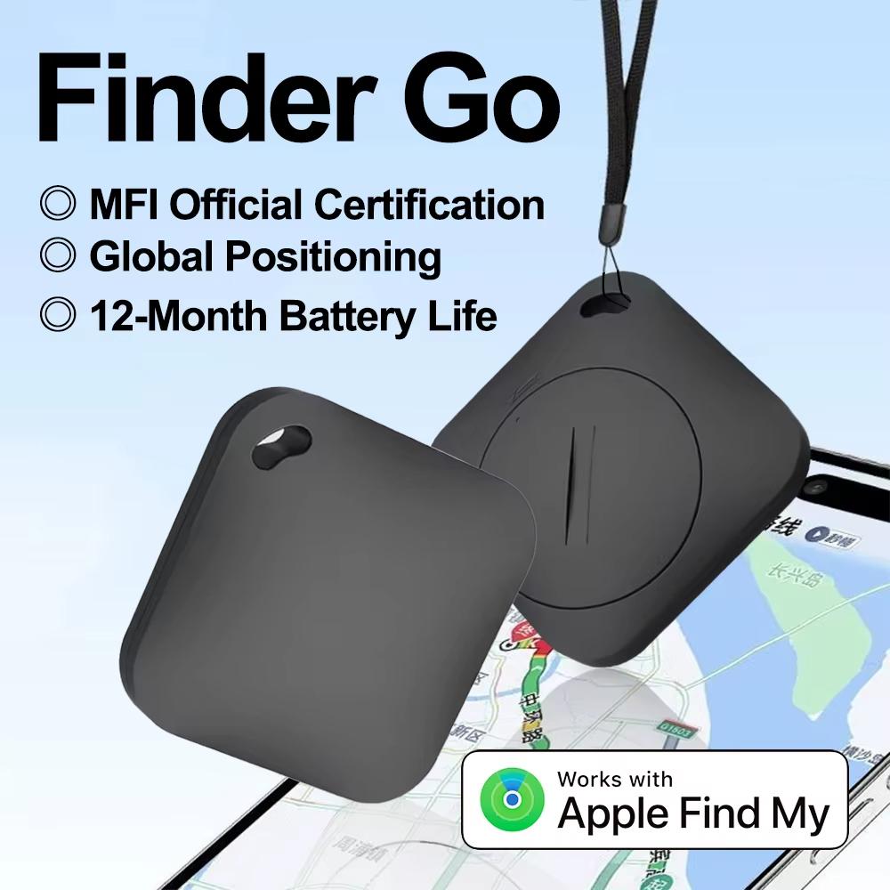 Smart Bluetooth GPS Tracker Work with Apple Find My APP ITag Anti Lost Reminder Device MFI Rated Locator Car Key Pet Kids Finder