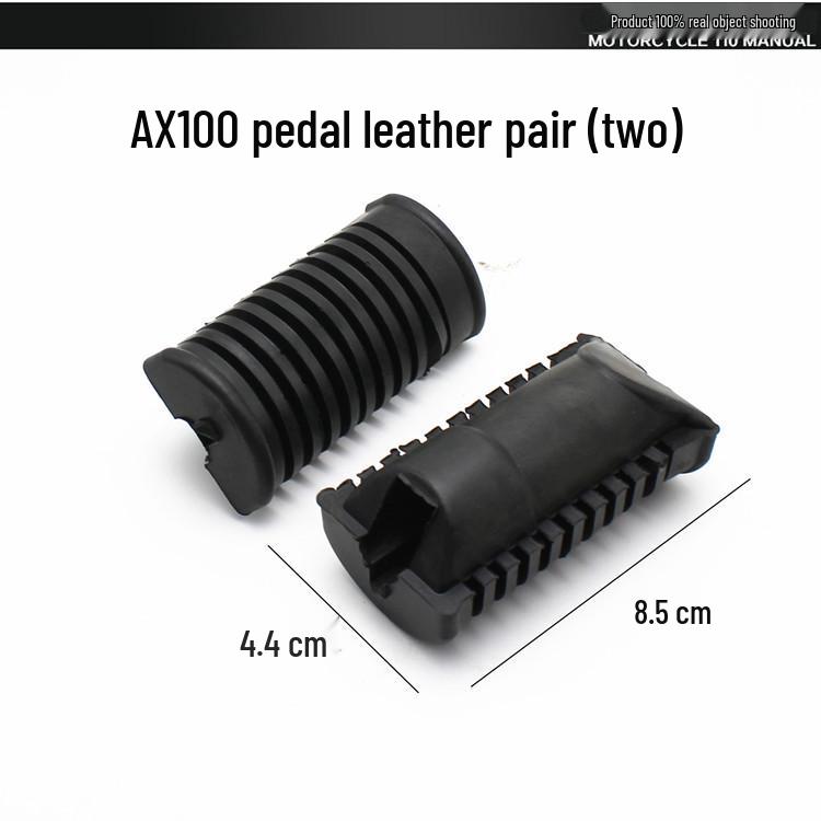 JH70/AX100 Motorcycle Foot Peg Rubber Footrest Pad Accessory