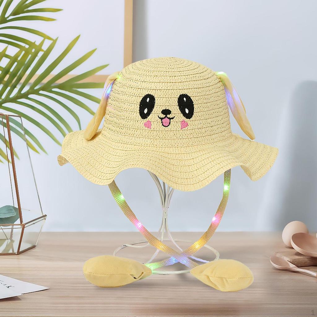 Children's Hat with Light And Moving Ears for Outdoor Activities