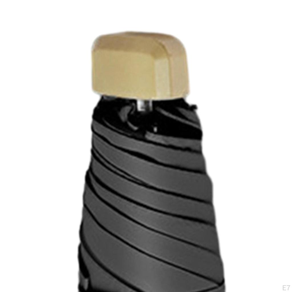 Mini Umbrella for Purse Travel Portable Men Women Rain Umbrellas Hiking