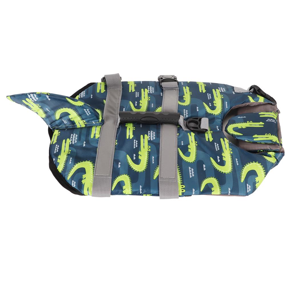 Dog Life Jacket with Handle Adjustable Dog Life Preserver Dog Floatation Swimming Vest with