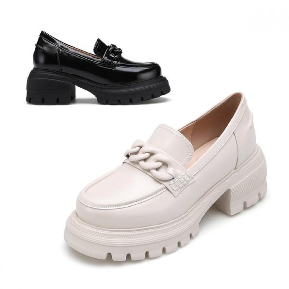 

Misope Women Loafer 5.5cm 2color 012619704 Ivory/225