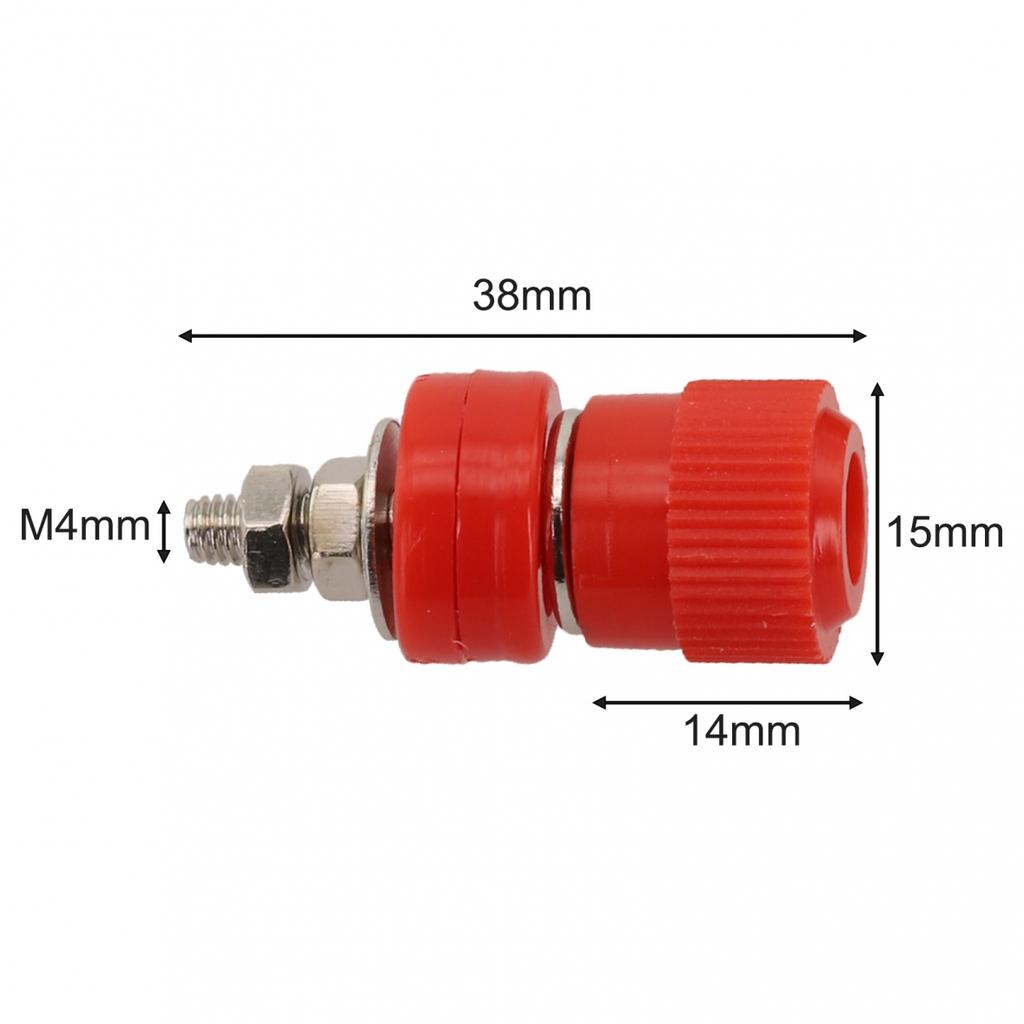 Conector de Joncțiune Convenabil pentru Alimentare cu Baterie Pereche de Terminale Roșu și Negru