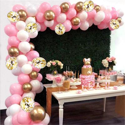 118pcs Balloons + Balloon Arch Set for Birthday, Wedding, Baby Shower, Garland Decoration