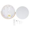 LED Flush Mount Ceiling Light 2000LM 3000K 4000K 6000K Dimmable Round Wood LED Ceiling Light with