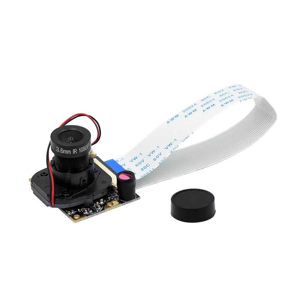 For Raspberry Pi 4 Night Vision Fisheye Camera 5MP OV5647 70/95/160 Degree Focal Adjustable Camera for Raspberry Pi 3 Model B