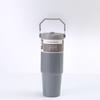 30 oz Vacuum Thermos Cup with Treatment Double Layer Thermos Cup Stainless Steel Sports Water Bottle Hot and Cold Drinks