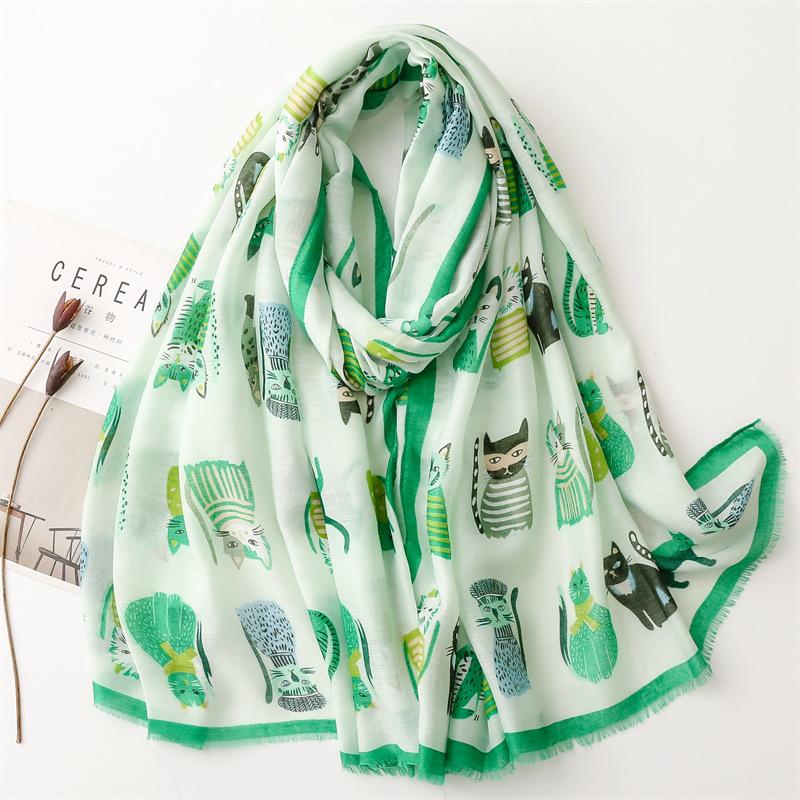 Spain Fashion Daisy Floral Tassel Viscose Shawl Scarf Lady Print Soft Pashmina Stole Wrap Snood Bufandas Muslim Hijab Sjaal