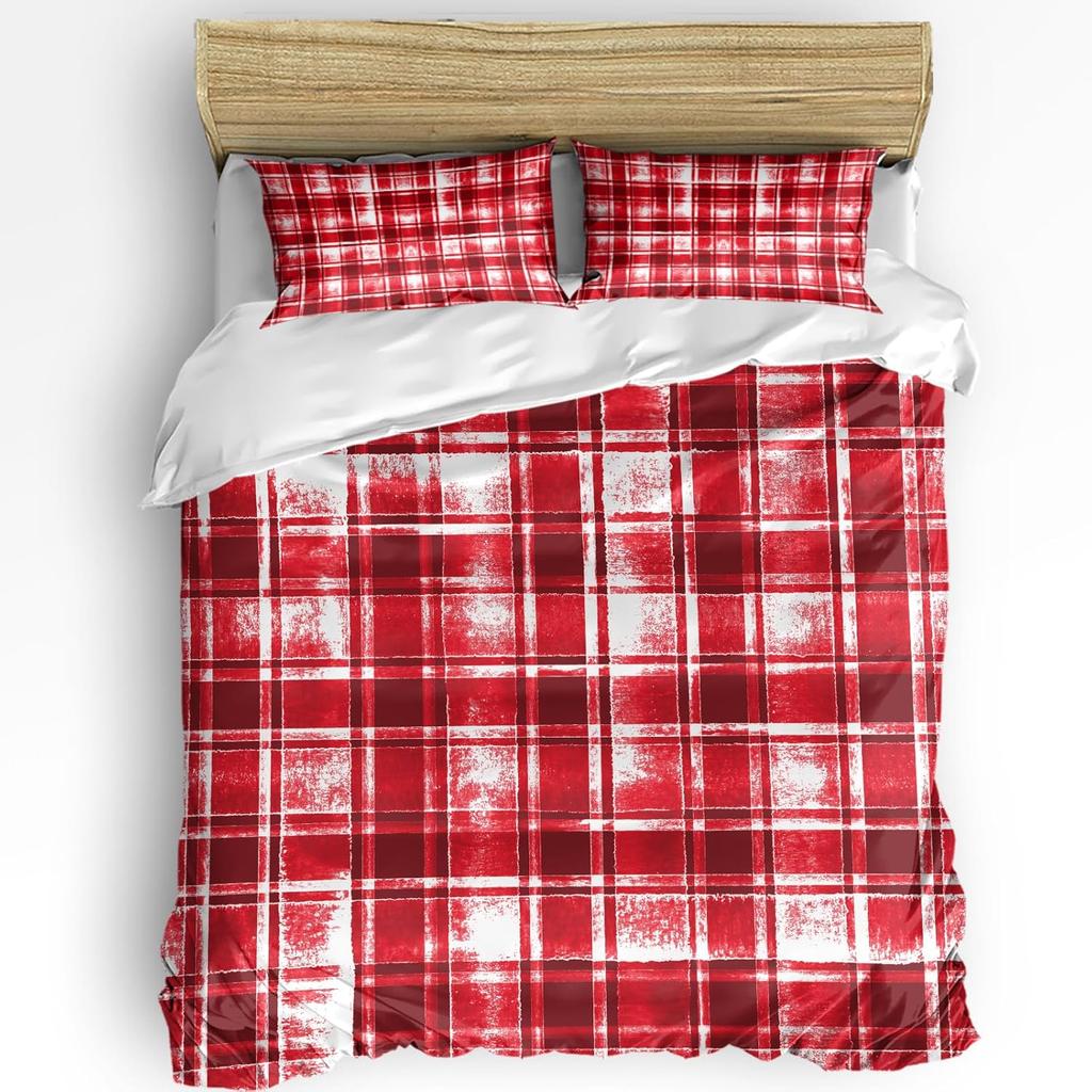 Comforter Christmas King Size Christmas Tree Ball Snowflake Quilt Soft Bedding For Boys Girls Adult Bedroom Decoration 3 Pcs