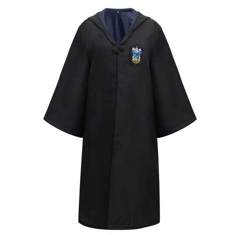 Potter Harry Costume Hogwarts Adult Child Robe Cape Vest Halloween Party Cosplay