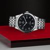 Tudor Seria 1926 Automatyczny Mechanizm Mechaniczny Wodoodporny 100 M Zegarek 41 Mm Czarna Tarcza Stalowa Koperta Stalowa Bransoleta M91650-0002