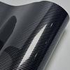 High Glossy Silver Forged Carbon Vinyl Wrap Self Adhesive DIY Styling Car Sticker Decal For Motorcycle Wrapping Car Accessories