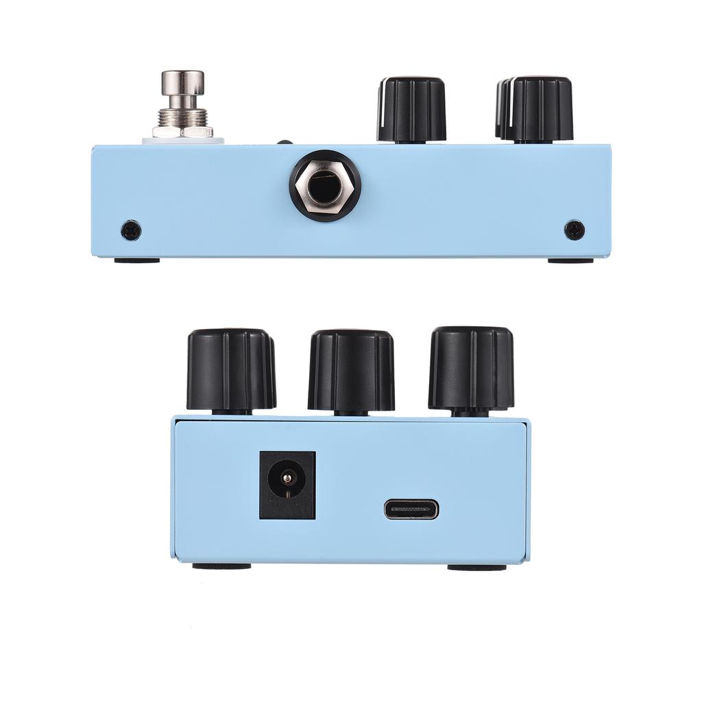 M VAVE Guitar Effect Pedal Digital Reverb Pedal Digital Modeling Reverberation Effector with 9 Mode Reverb Selection