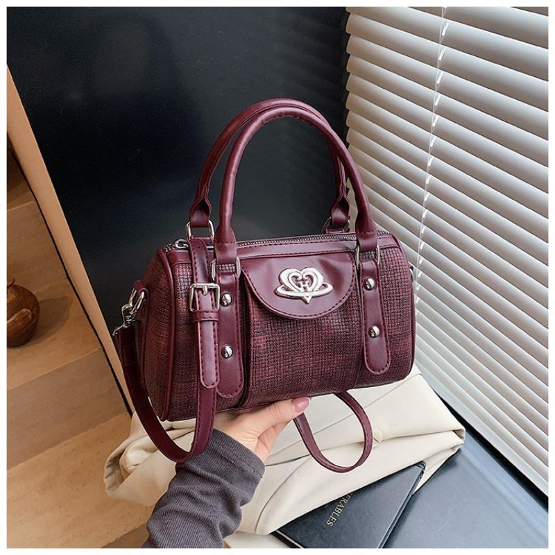

Premium small bag women s new summer fashion niche messenger bag portable pillow bag бордовий