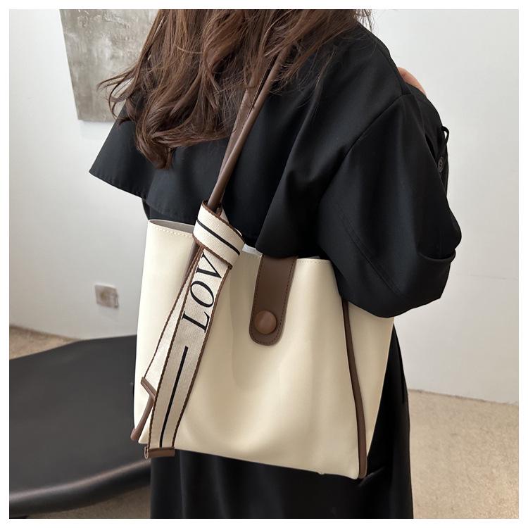 2025 Mode Retro Umhängetasche: Elegante Mutter-Tochter Handtasche mit großer Kapazität