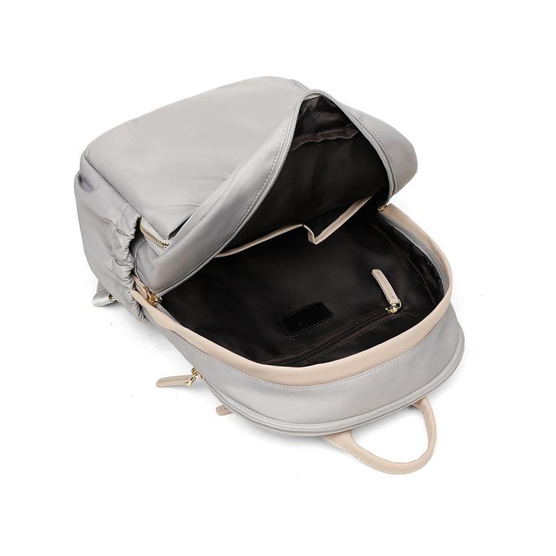 Simple Casual Women's Bag All Fashion Travel Backpack Students Commuting Nylon Backpack