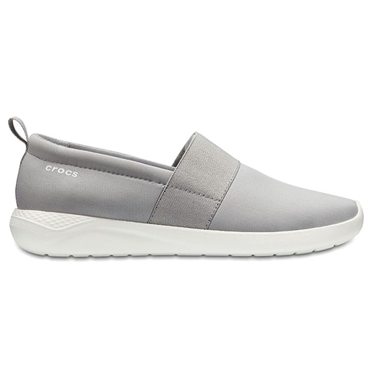 Crocs Literide Breathable Durable Low-Top Casual Shoes Women sneaker Gray 205103-00J