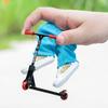 1 Set Universal Simulation Lightweight Fingertip Shoe Toy Skateboard Model Desktop for Entertainment