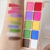 Ten Color Matte High Saturation Colorful Eyeshadow Palette For Stage Performance