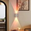 Magnetic Motion Sensor Wall Lamp 16 Colors Adjustable Smart Wall Light Cabinet Decor