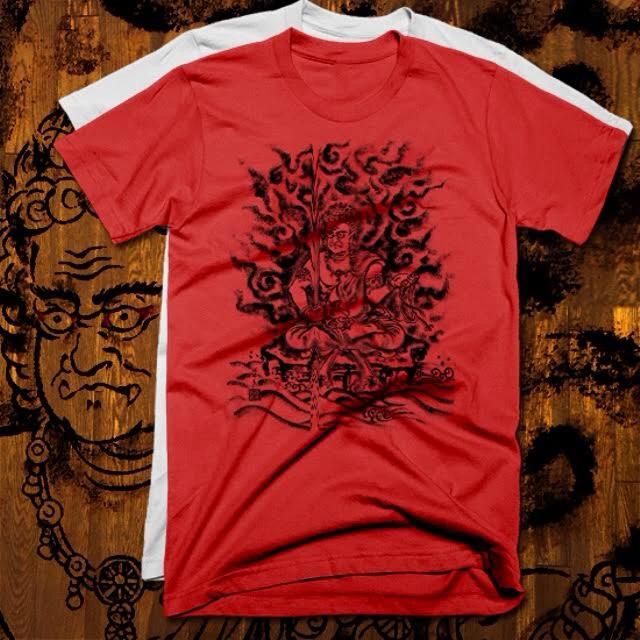 

Buddhist Religion T-shirt Yoga Zen Ghandi Spirituality Yantra Monk Meditation II XL