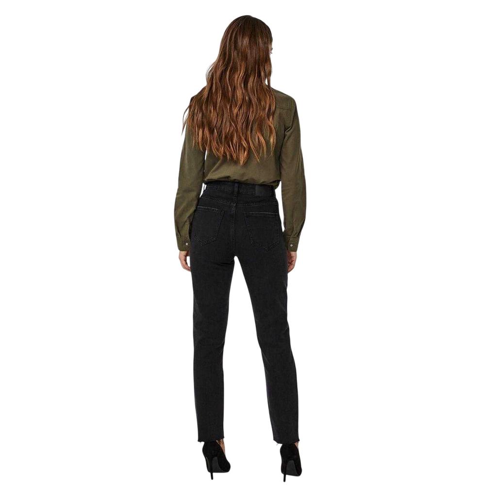 Vero Moda Damen High Waist Mom Jeans aus Denim