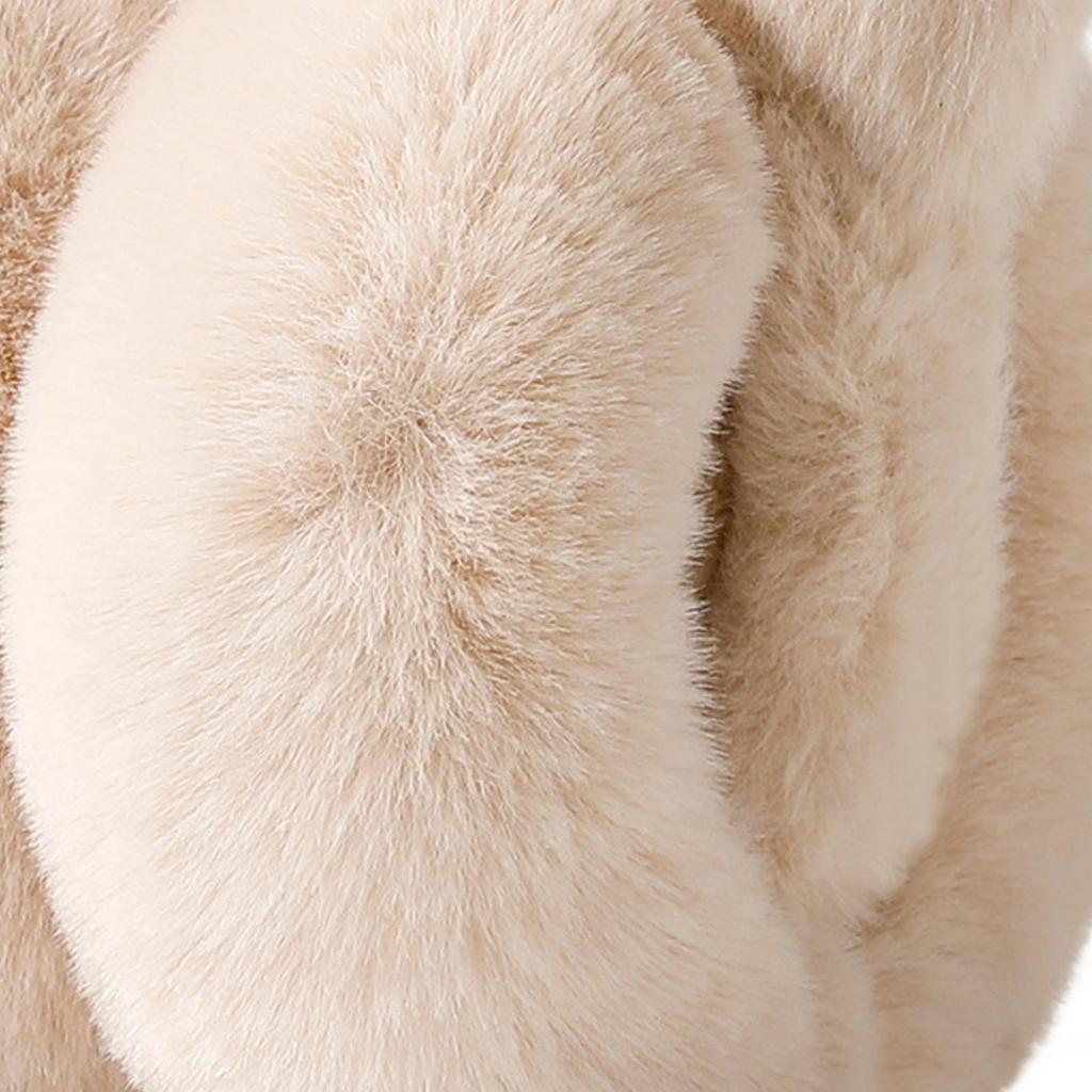 Earmuffs For Women Cute Windproof Foldable Plush Cover Winter Women Running Cat Ear Warmers For Kids Girls Cold Weather Outdoor