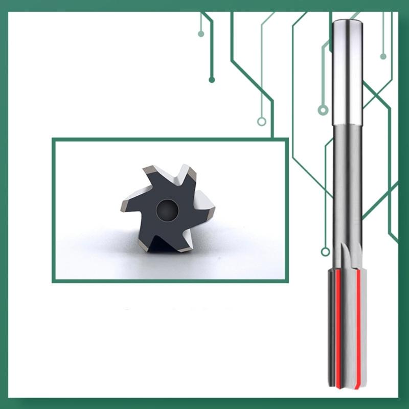 High Precise Reamer with Extended Reach for Automotive Aerospace Mold Processing Professional Machinists Industrial Use