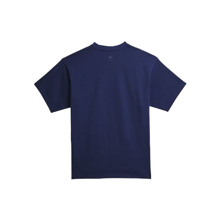 Adidas Originals Clover Casual Sport Comfort Short Sleeve T-Shirt Men Tops Night-Sky-Purple HB8813