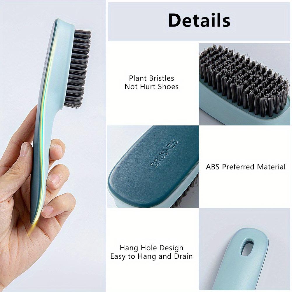 Soft Bristled Shoe Brush, Home Cleaning Brush, Laundry Product Effortless Cleaning Brush, Powerful Stain Removal Brush
