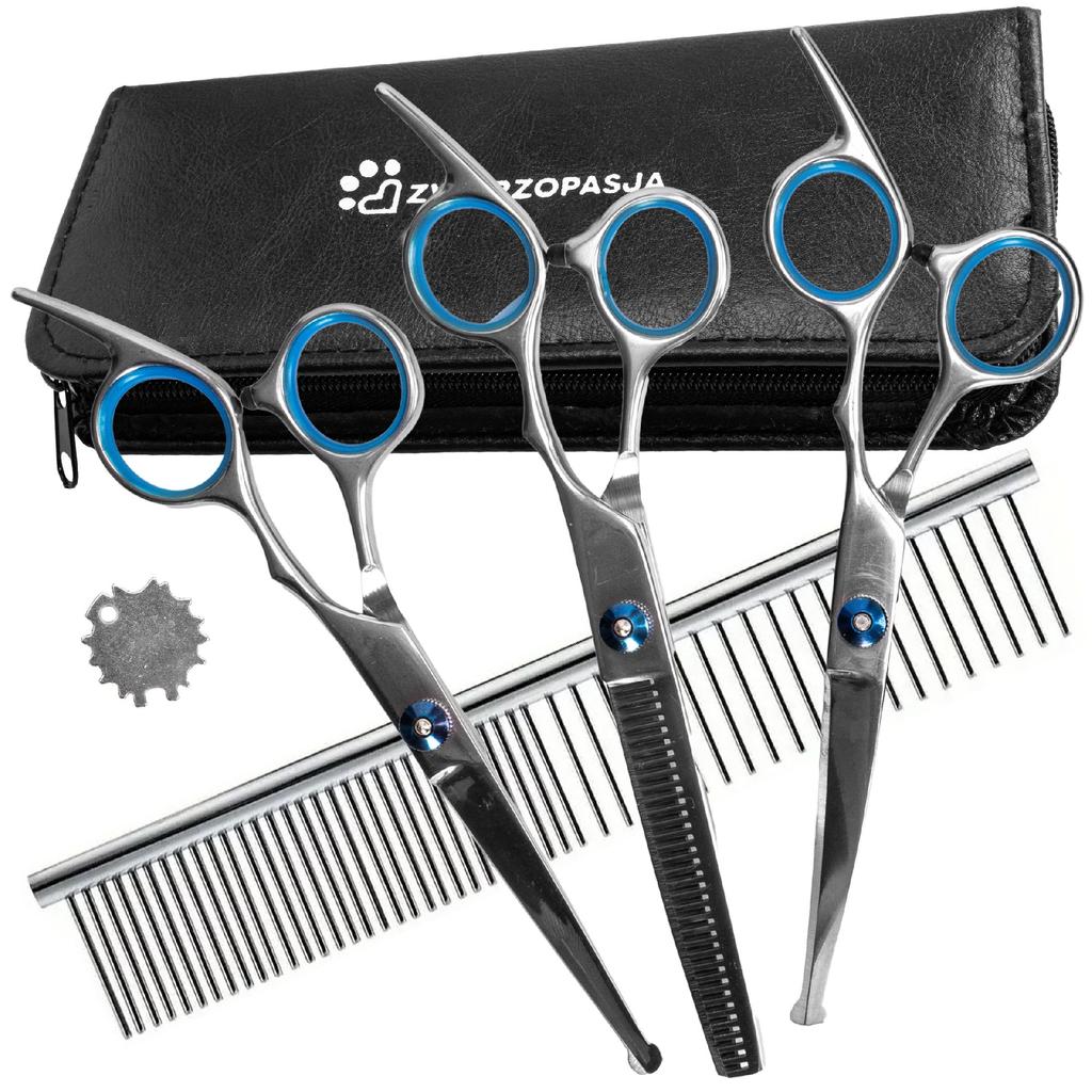 Grommy Pet Scissors Set For Dogs And Cats