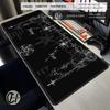 Black White Skull Desk Mat Large Rubber Mousepad Xl Gothic Horror Skeleton Mouse Pad Computer Pc Accessories Gaming Keyboard Mat